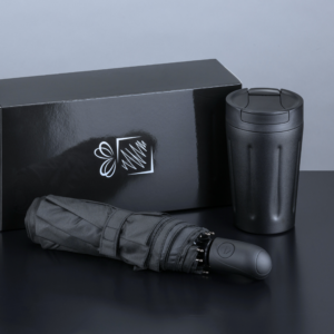 Scandic Set: termokruus 350 ml ja automaatne vihmavari