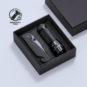 Primo Emergency Set: päästenuga ja taskulamp